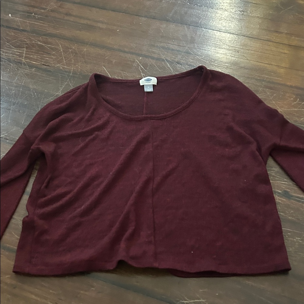 Old Navy Burgundy Top